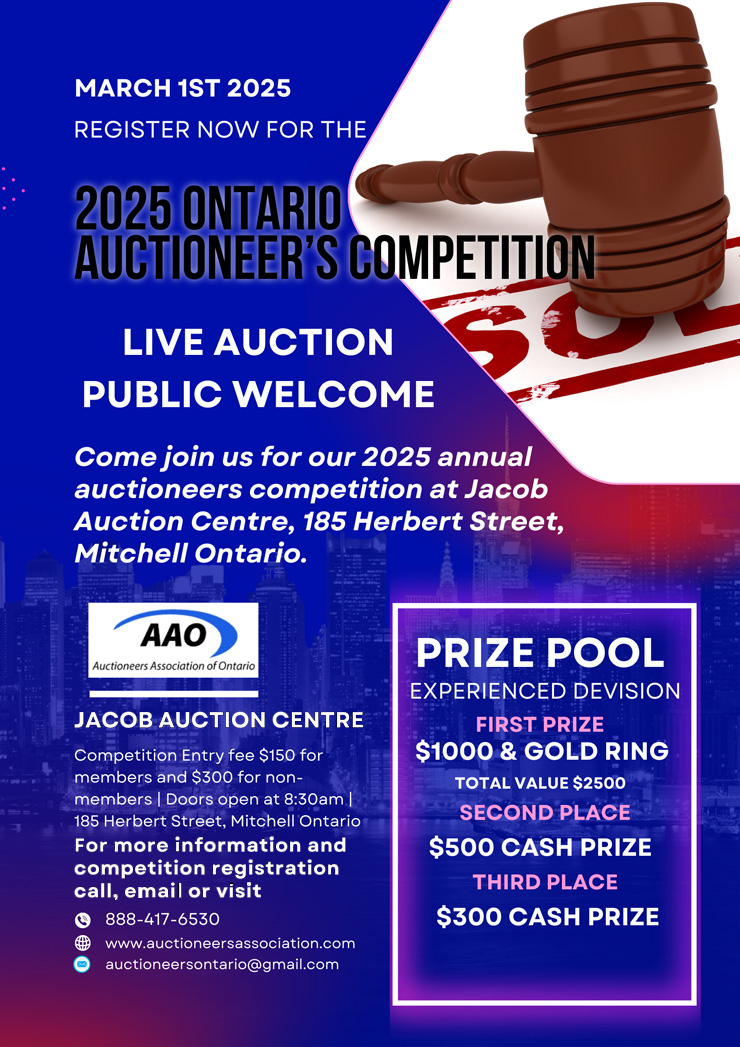 Auctioneer's Association Convention Ad